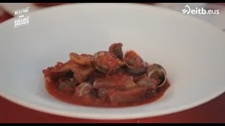 Receta de tomatada con caracoles [upl. by Zipnick]