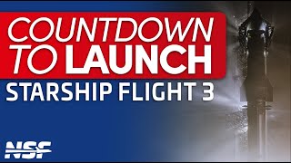 Closing in on Starship Flight 3  Countdown to Launch LIVE [upl. by Adnaw]