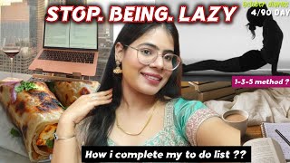 Day 490 How to complete to do list  Study vlog  Productive study 90days Challenge Target UPSI [upl. by Bertrand]