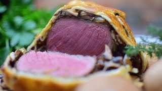 Filet Beef Wellington aus dem Philips Airfryer XXL [upl. by Htelimay]