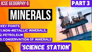 Icse geography class 6 Minerals  the minerals class 6 [upl. by Giusto167]