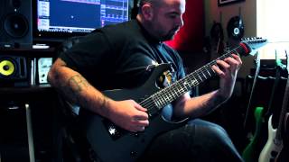 Wes Hauch of The Faceless Evertune Guitar Bridge Demo [upl. by Ydurt]