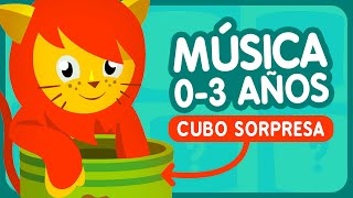 Vídeos del cubo sorpresa 19 🎵 Música para bebés y niños de 0 meses a 3  6 años [upl. by Ardnued591]