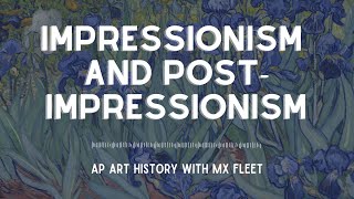 AP At History Impressionism and PostImpressionism [upl. by Bascio]