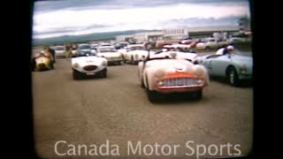 CMS 54  1960 Claresholm Sports Car Race  Historic 16mm film [upl. by Hayotal]