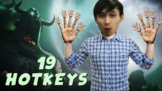 19 HOTKEYS TO PLAY DOTA SingSing Dota 2 Highlights 1518 [upl. by Giule17]