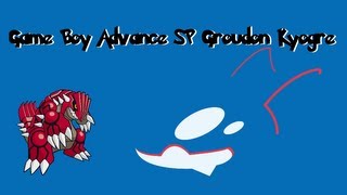 Présentation GBA SP Groudon et Kyogre [upl. by Shirlie774]