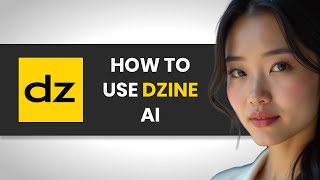 HOW TO USE Dzine AI FULL GUIDE [upl. by Irtimid]