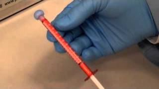 How To Use A 1ml Topical Syringe [upl. by Yrrol291]