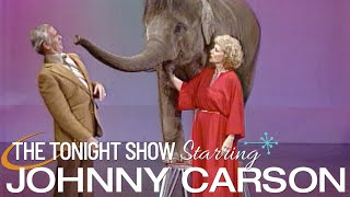 Betty White’s Elephant Loves Johnny  Carson Tonight Show [upl. by Sydney6]