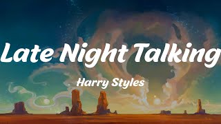 Late Night Talking  Harry Styles Lyrics [upl. by Sevy]