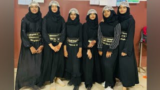 Fusion Arabic DanceFull videoSchool Dance Performance by girls✨️❤ [upl. by Gombach610]