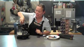 Nespresso Lattissima Overview and Demonstration at Kitchen Kapers [upl. by Xonel]