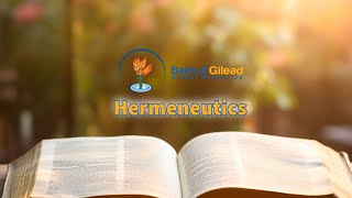 Hermeneutic week 2  102224 [upl. by Otir284]