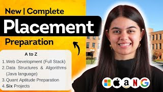 Complete Placement Preparation  Full Stack Web Development  Java DSA  Aptitude  New SIGMA 40🚀 [upl. by Lraep]