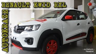 2018 RENAULT KWID RXL FULL FEATURESRENAULT KWID REVIEWAUTOKRAZEREVIEW KWID [upl. by Welcome]