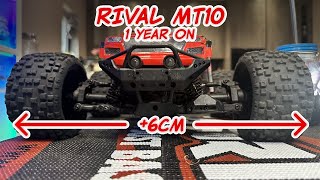 Team associated Rival MT10 1 Year Review [upl. by Aicemak]