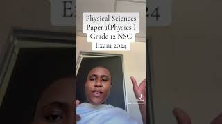 How to get a distinctions in physical sciences paper 1 2024 NSC [upl. by Ailhat]