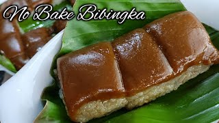 No bake Bibingka Recipe by mhelchoice Madiskarteng Nanay [upl. by Dincolo]