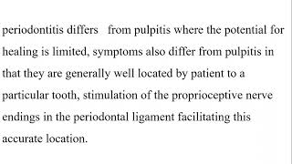 oral pathology L3 periapical periodontitis [upl. by Buchheim888]