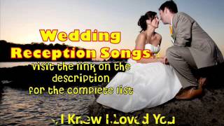 Wedding Reception Songs 2013 [upl. by Annoirb]