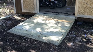 Building Shed Ramps  DIY [upl. by Akcirret]