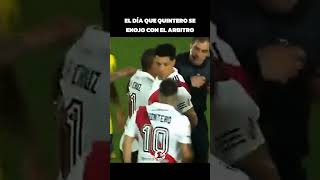 Quintero se enoja con el arbitro riverplate futbol river riverdale argentina futbolargentino [upl. by Merry]