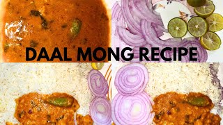 Mong daal recipe  Daal mong tadka  Daal chawal [upl. by Enneire663]