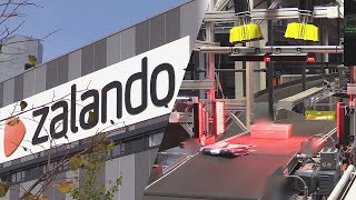 How a Zalando distribution center tracks thousands of packages per day [upl. by Nakada]