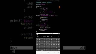 Decimal to binary converter in c sorts programming apnacollge  c programing [upl. by Delogu]