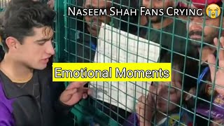 Naseem Shah Emotional Moments With Cute Fans 😍 naseemshah naseemshahfans ns naseemshahmoments [upl. by Chor912]