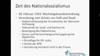 Zeit des Nationalsozialismus [upl. by Drapehs241]