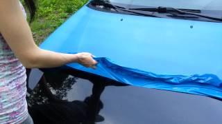 How easy plasti dip removes from Subaru impreza Light blue dipyourcar plasti dip peeled [upl. by Mike511]