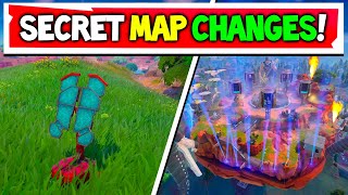 Fortnite SEASON 3 SECRET MAP CHANGES  v3010 [upl. by Doowrehs]