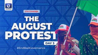 The August Protest — EndBadGovernance  Day 3 [upl. by Annauqahs181]