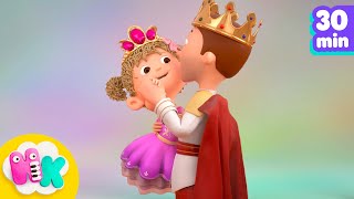 The little Princess Song 👸  Cartoon for Toddlers  HeyKids Nursery Rhymes [upl. by Annodam]