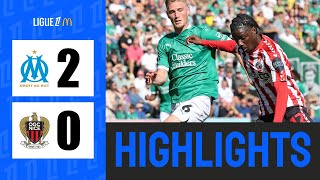 🔴 RÉSUMÉ  Marseille vs Nice 2  0  HIGHLIGHTS  Ligue 1 202425 [upl. by Ahseiyn689]