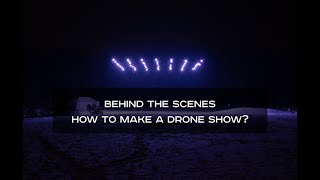 Behind the scenes  How to make a drone show [upl. by Aile]