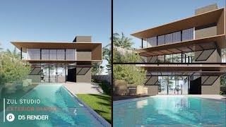 Image amp Animation with D5 Render  Private House 285 Part 2  Downloadable File Included [upl. by Zita]