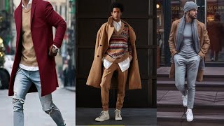 mens overcoat outfit ideas 2023 [upl. by Bertold873]