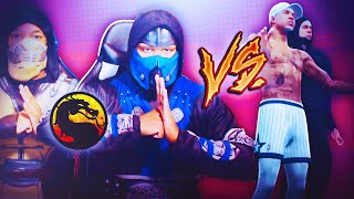 SUBZERO amp SCORPION vs 2K THE GREATEST DUO TO NEVER EXIST NBA2K19 TREANDJ [upl. by Cud]