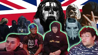 AMERICANS REACT TO DISRESPECTFUL UK RAP DRILL VERSES [upl. by Aistek213]