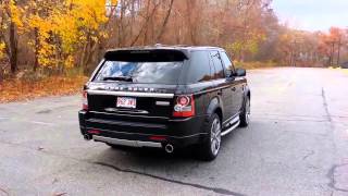 Range Rover Sport  Amazing Sport Exhaust Sound by QuickSilver [upl. by Oicaro]