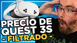 ¿CUÁNTO CUESTA las QUEST 3S Precio FILTRADO y hablamos de HTC VIve Focus Vision y VISOR de Immersed [upl. by Eatnod327]