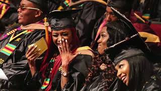 BethuneCookman University Spring 2018 class graduation ceremony [upl. by Cahra]