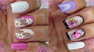 2 HERMOSOS MODELOS DE UÑAS PARA MANOS 💅😍nailart [upl. by Rofotsirk]