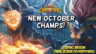 Jack O Lantern and Scream New Champs For October  Comic Book Abilities Overview  Marvel Champions [upl. by Thanh148]