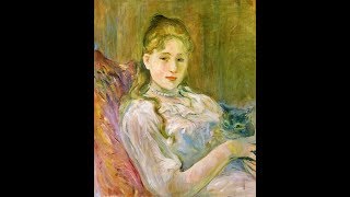 Berthe Morisot 3 1841 1895 Impressionisme Muziek Hungarian Rhapsody 2 Liszt [upl. by Platas]