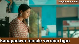 Paagal Movie Kanapadava Female Version Bgm [upl. by Suoivatnod]