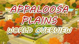 MY FAVORITE WORLD JUST GOT BETTER Appaloosa Plains The Sims 3 World Overview [upl. by Fotzsyzrk]